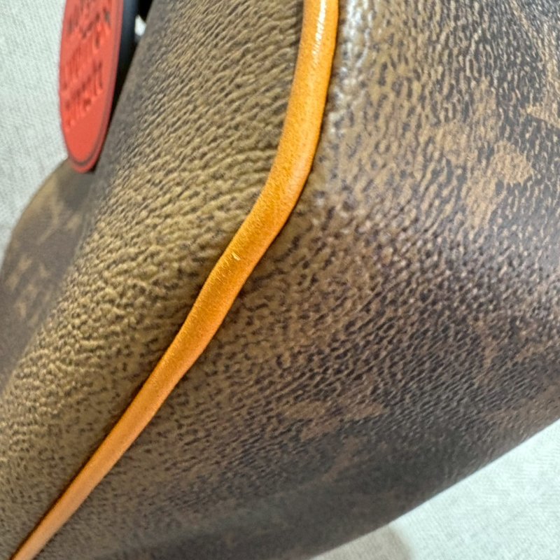 Louis Vuitton Pochette Accessoire XL 仿舊牛皮斜挎包晶片款-5