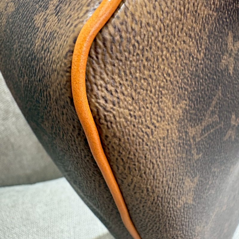 Louis Vuitton Pochette Accessoire XL 仿舊牛皮斜挎包晶片款-8