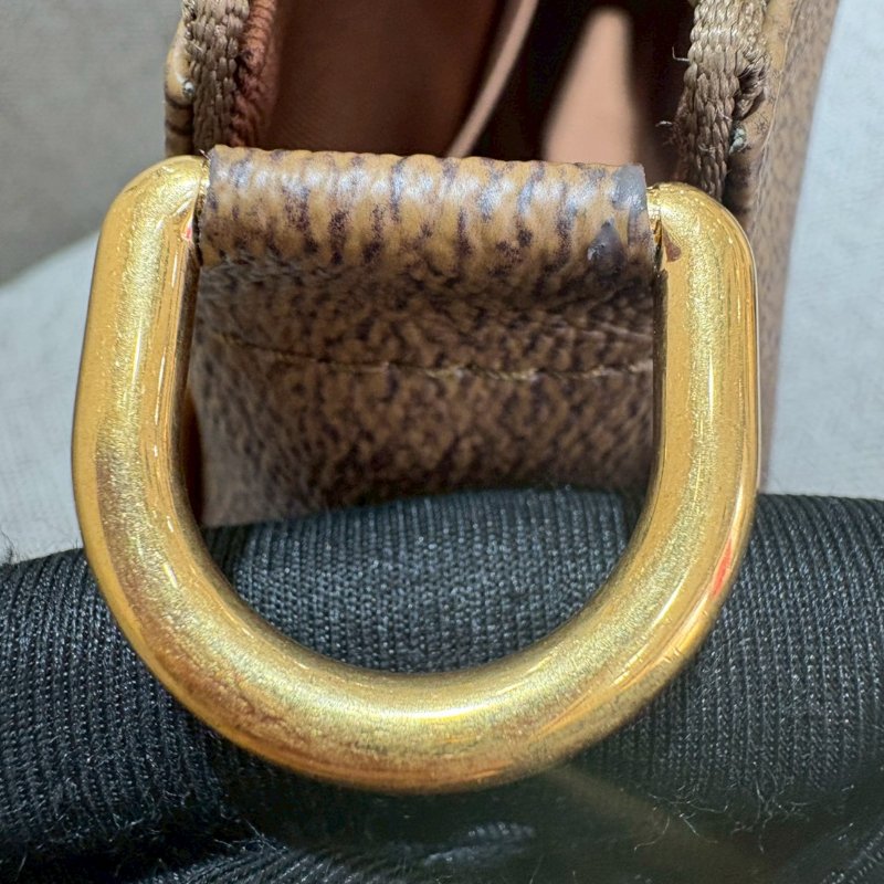 Louis Vuitton Pochette Accessoire XL 仿舊牛皮斜挎包晶片款-14