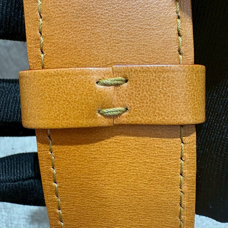 Louis Vuitton Pochette Accessoire XL 仿舊牛皮斜挎包晶片款-22