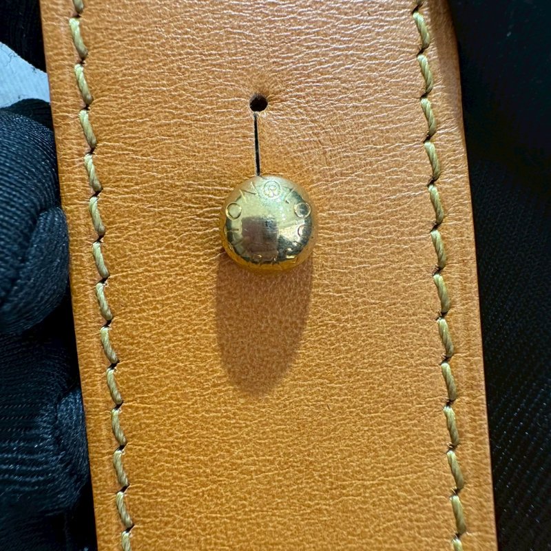 Louis Vuitton Pochette Accessoire XL 仿舊牛皮斜挎包晶片款-24