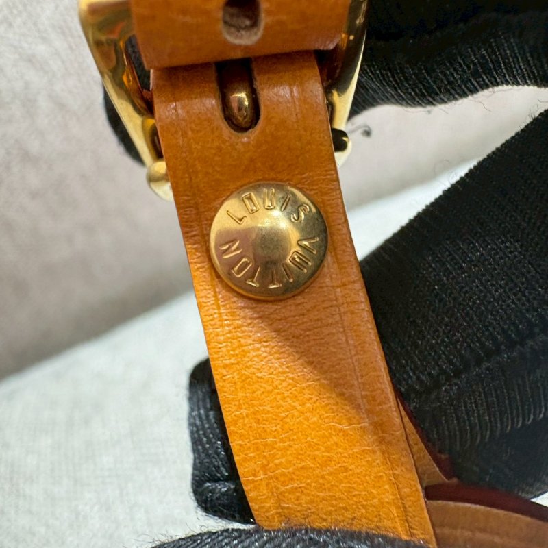 Louis Vuitton Pochette Accessoire XL 仿舊牛皮斜挎包晶片款-27