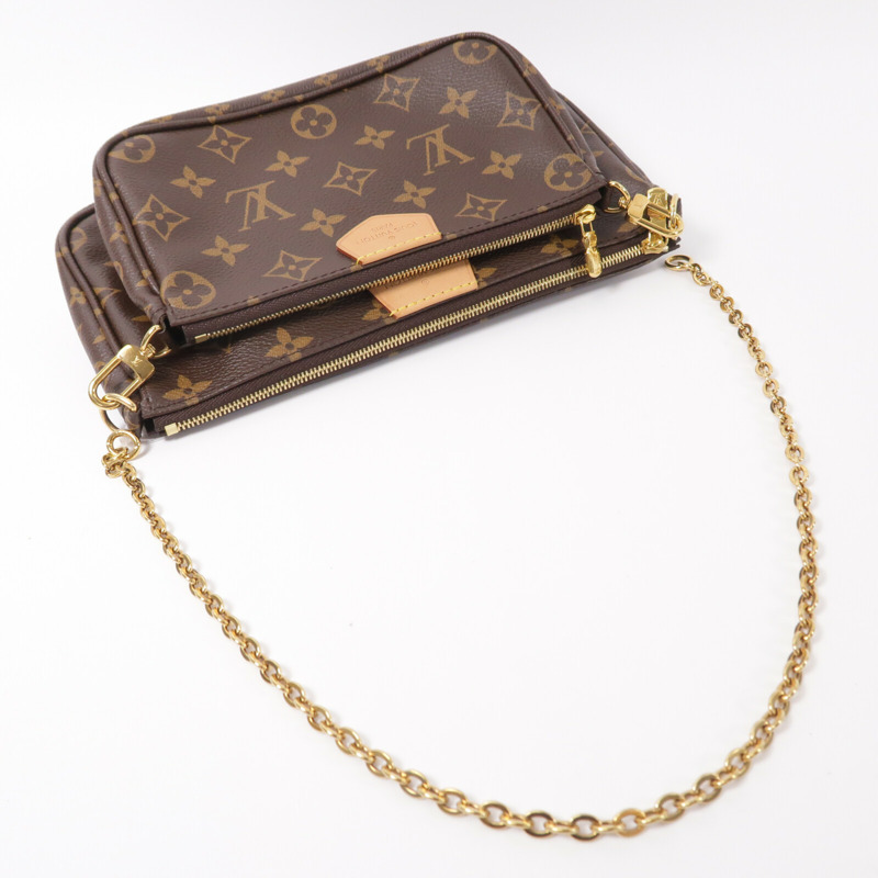 LOUIS VUITTON Monogram Multi Pochette Accessoires手挽肩背兩用袋-11