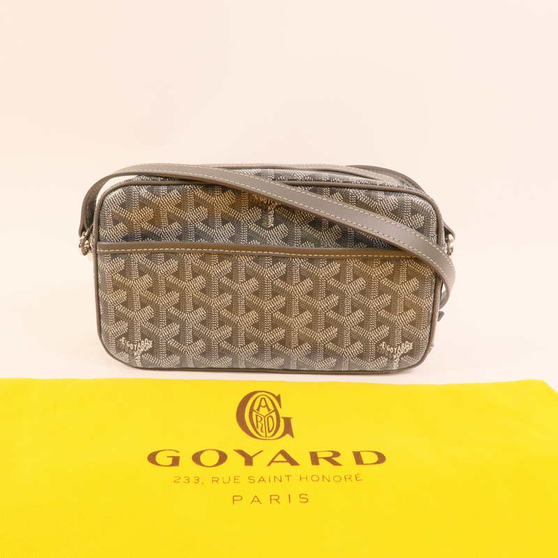 GOYARD 塗層帆布Sac Cap Vert肩背袋-10