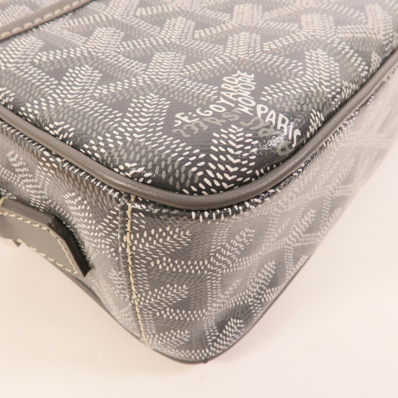 GOYARD 塗層帆布Sac Cap Vert肩背袋-11