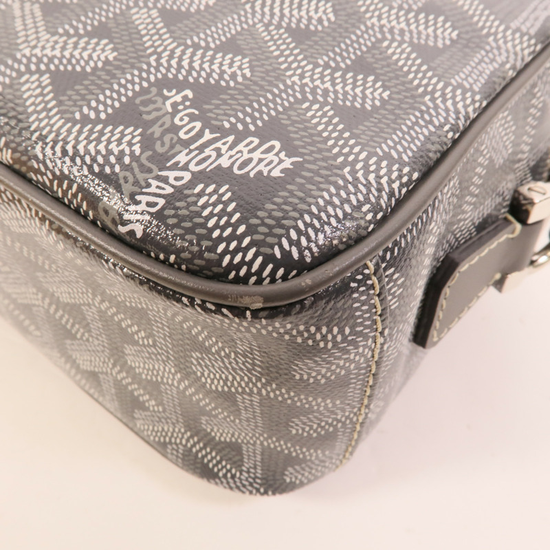 GOYARD 塗層帆布Sac Cap Vert肩背袋-12