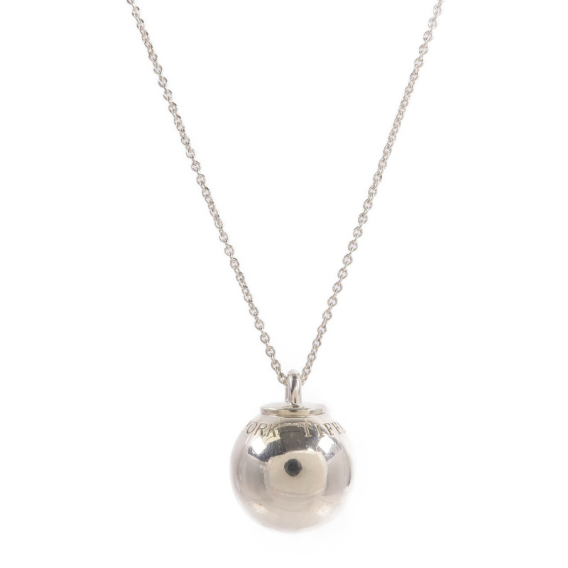 TIFFANY&CO 925純銀Hardwear Ball Necklace項鍊-1