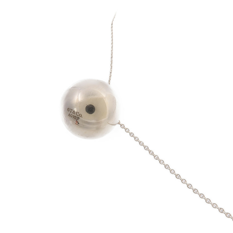 TIFFANY&CO 925純銀Hardwear Ball Necklace項鍊-2