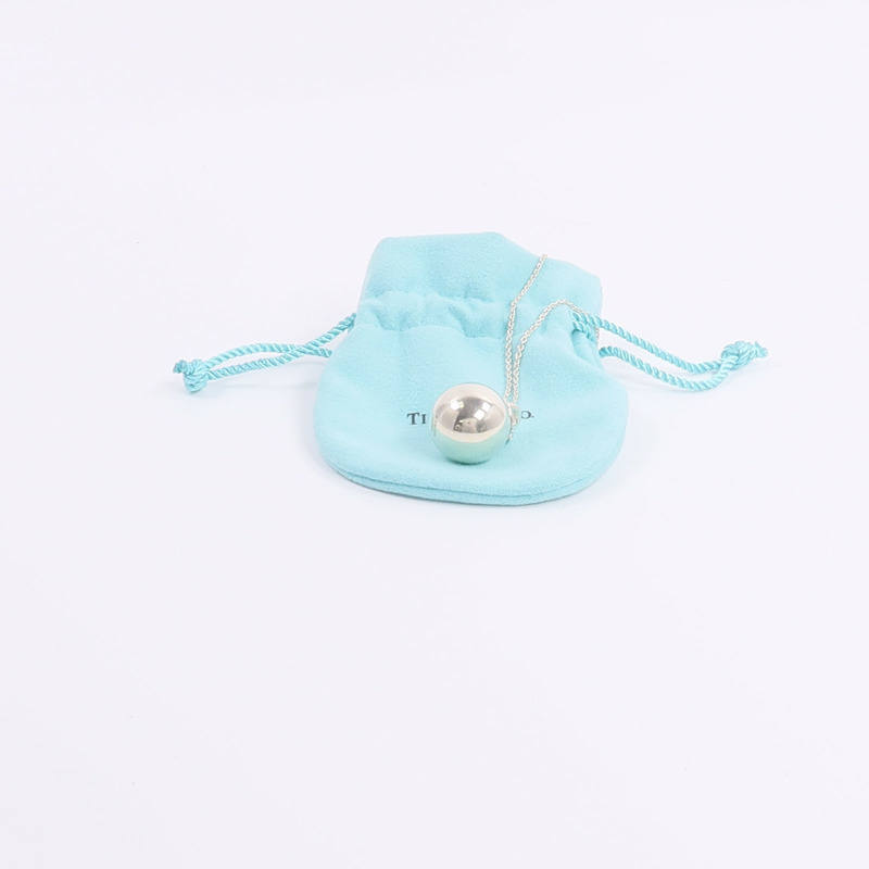 TIFFANY&CO 925純銀Hardwear Ball Necklace項鍊-9