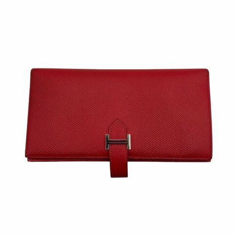 【美收精品】HERMES  bearn long wallet C-534【隔月月中將轉賣至日本 上架期限30天】