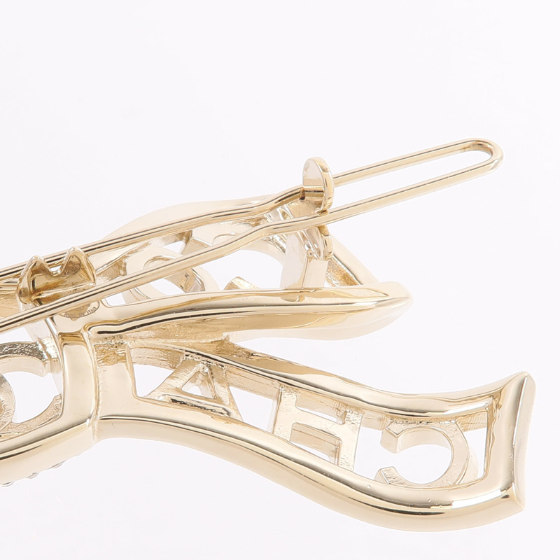 CHANEL 金屬Hair Clip髮夾-4