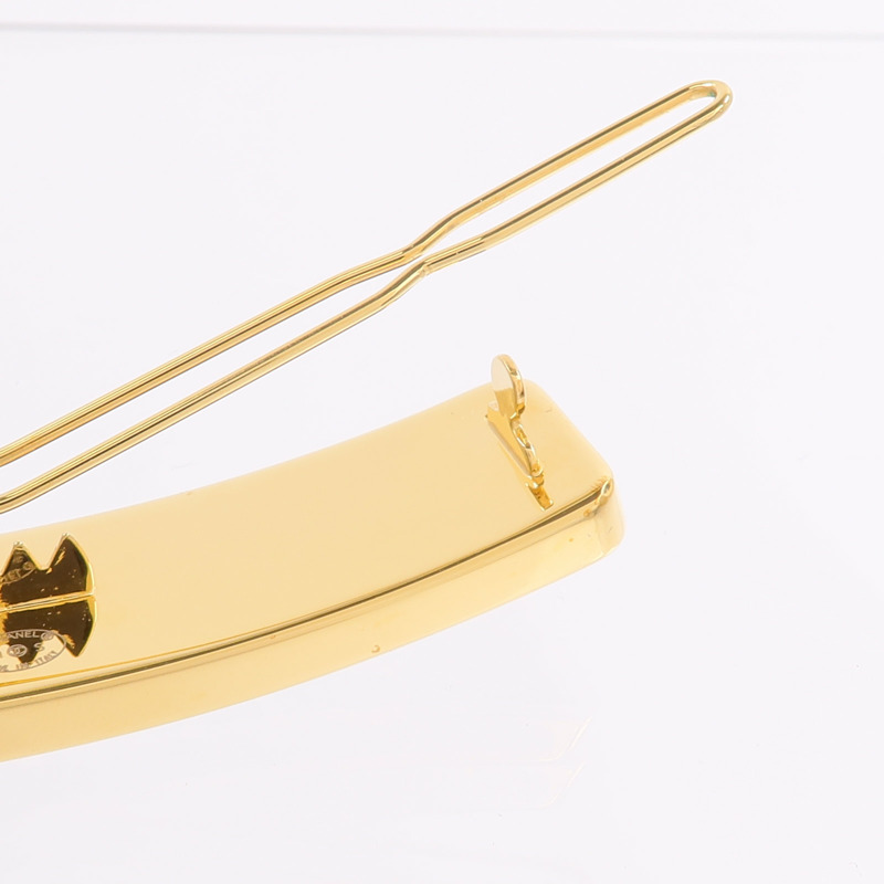 CHANEL 金屬/琺瑯Hair clip髮夾-6