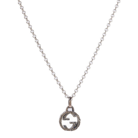 GUCCI 925純銀GG Necklace項鍊