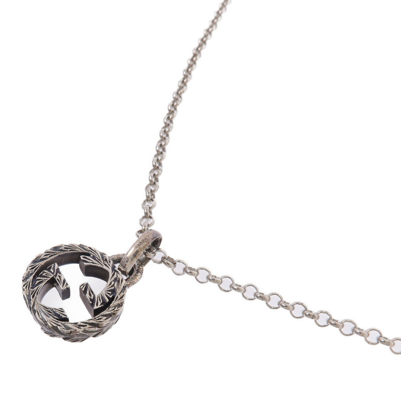 GUCCI 925純銀GG Necklace項鍊-2