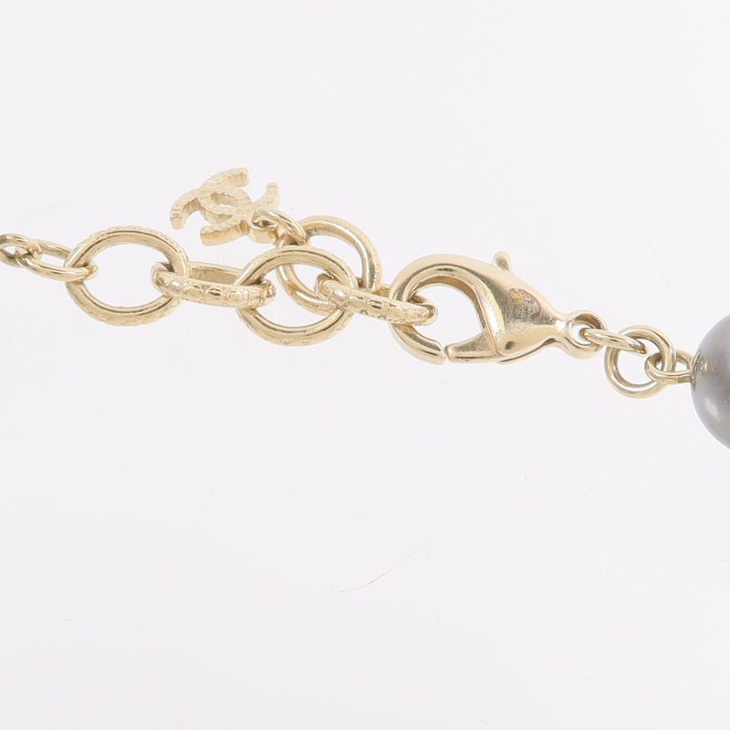 CHANEL 金屬/樹脂Egyptian CC Necklace項鍊-3