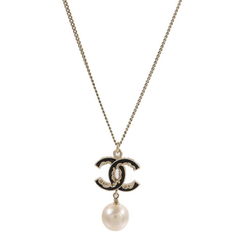 CHANEL 金屬/樹脂Necklace項鍊