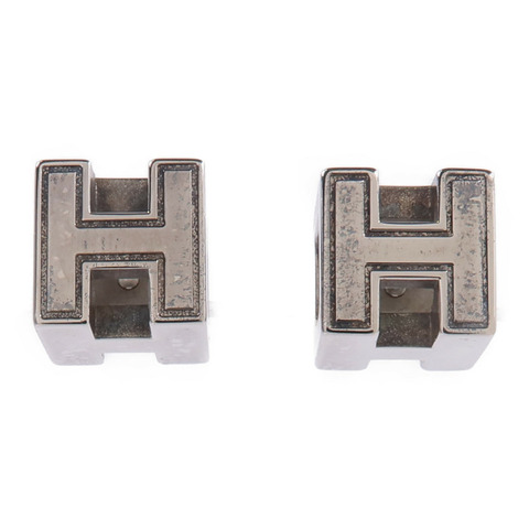 HERMES 金屬Cage d'H Earrings耳環