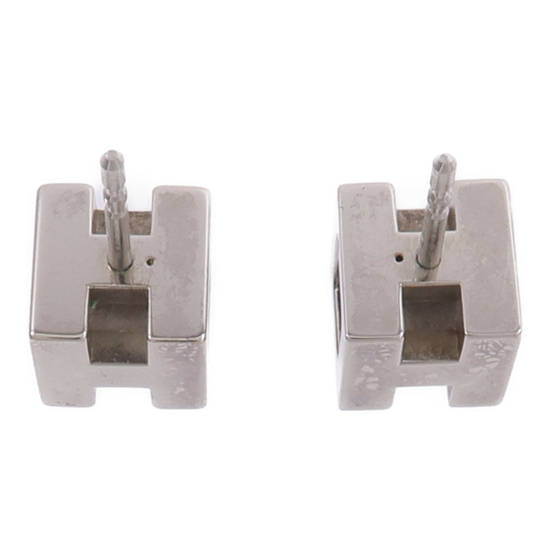 HERMES 金屬Cage d'H Earrings耳環-2