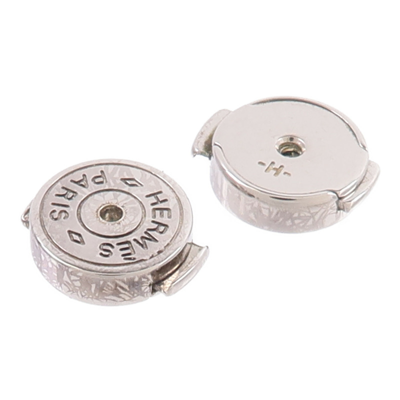 HERMES 金屬Cage d'H Earrings耳環-4
