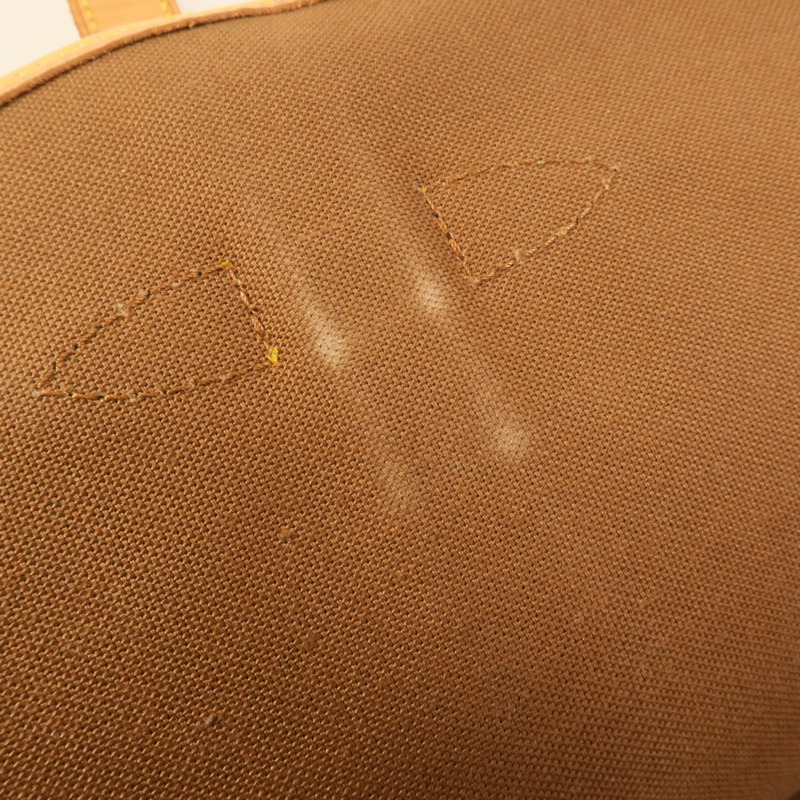 LOUIS VUITTON Monogram Saumur 30金扣肩背袋棕色-12