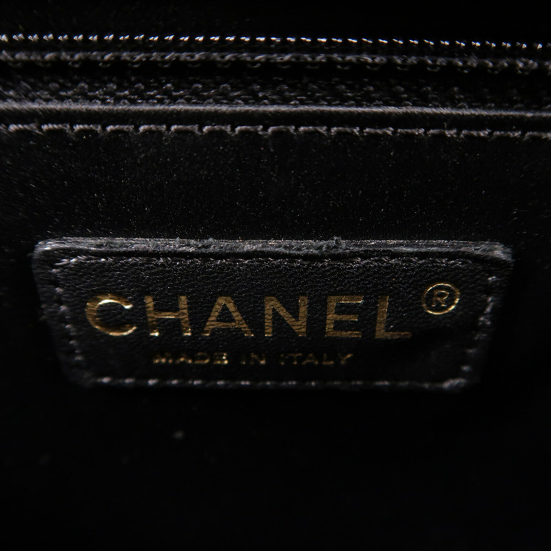 CHANEL 牛皮皮革GST Grand Shopping Tote Bag鏈帶肩背袋-5