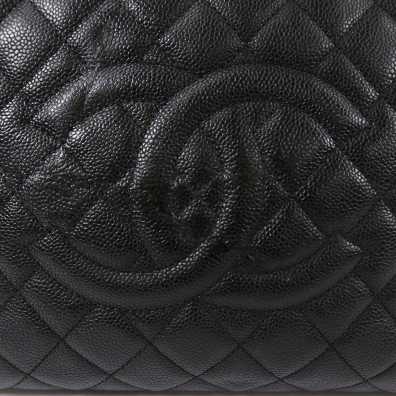 CHANEL 牛皮皮革GST Grand Shopping Tote Bag鏈帶肩背袋-6