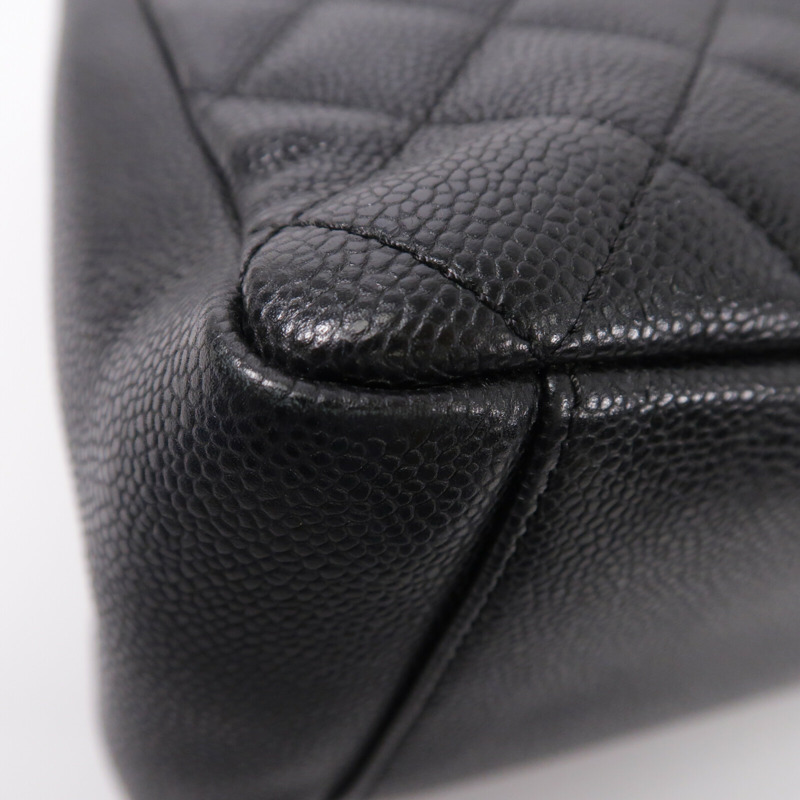 CHANEL 牛皮皮革GST Grand Shopping Tote Bag鏈帶肩背袋-12