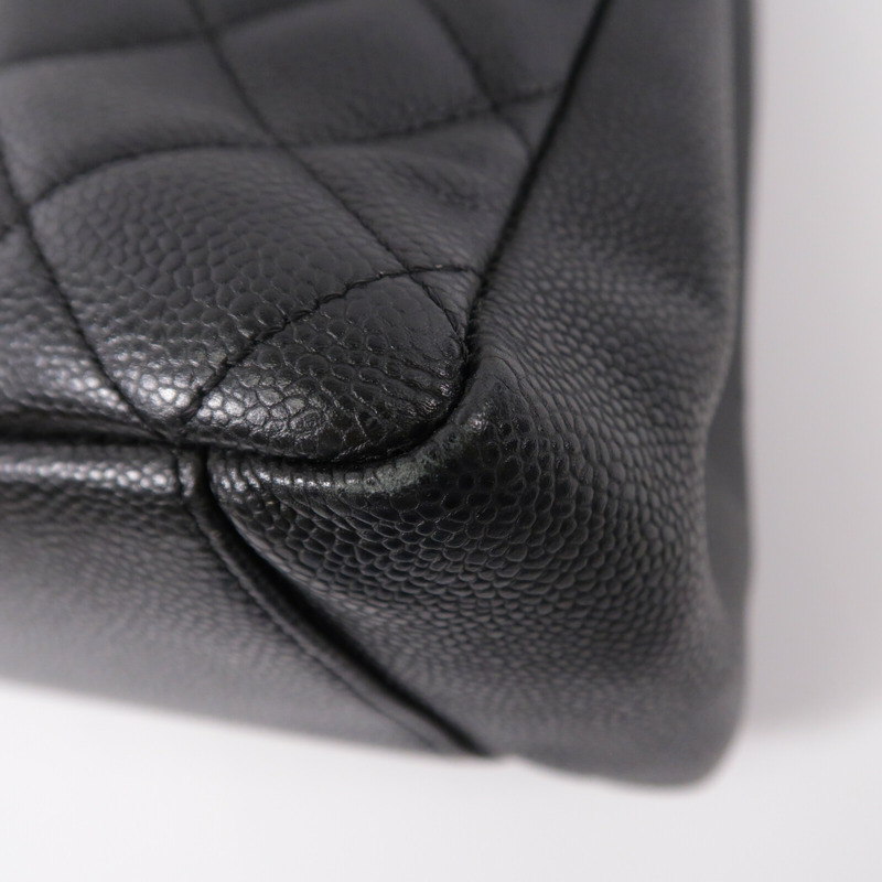CHANEL 牛皮皮革GST Grand Shopping Tote Bag鏈帶肩背袋-13