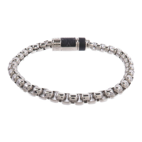 LOUIS VUITTON Monogram Eclipse Monogram Chain Bracelet手鏈