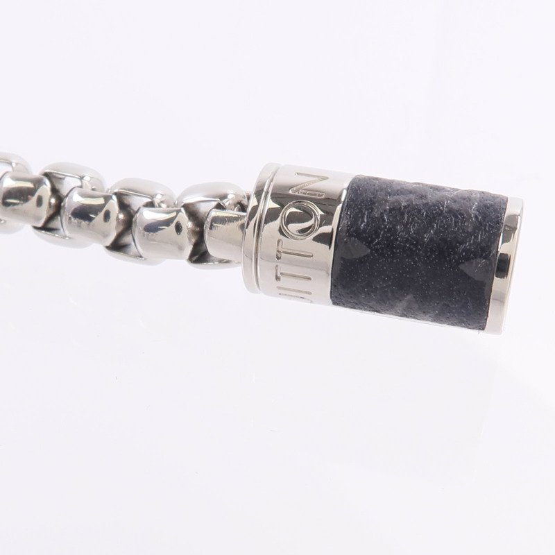 LOUIS VUITTON Monogram Eclipse Monogram Chain Bracelet手鏈-6