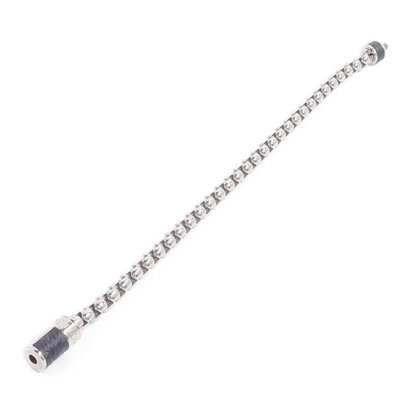 LOUIS VUITTON Monogram Eclipse Monogram Chain Bracelet手鏈-7