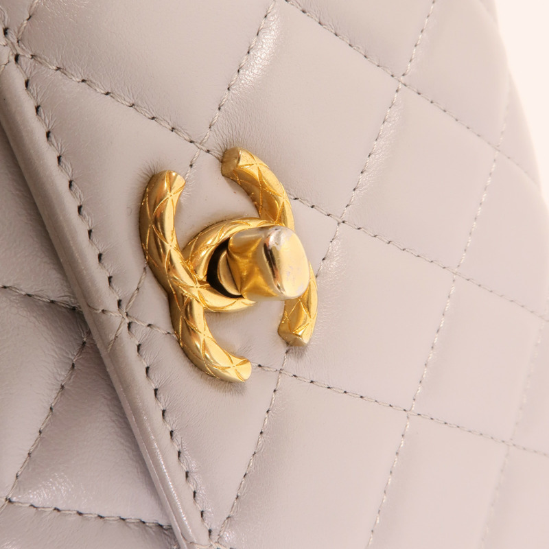 CHANEL 羊皮皮革WOC Wallet On Chain鏈帶肩背袋-7