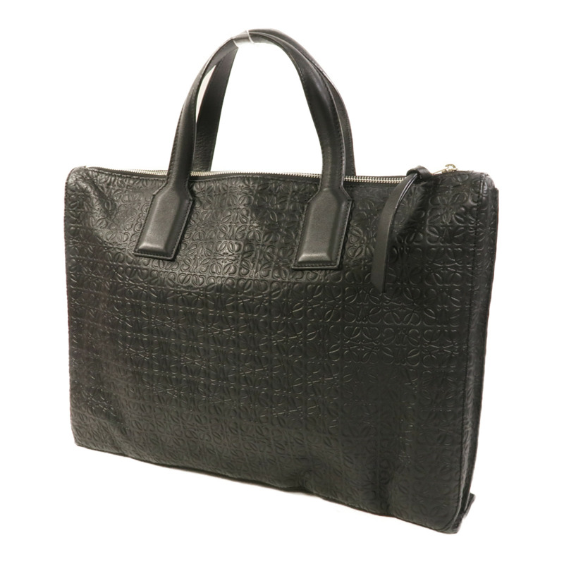 LOEWE 牛皮皮革Business Bag公事包-2
