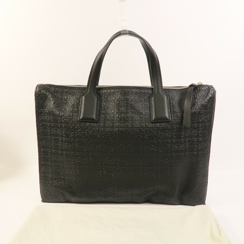 LOEWE 牛皮皮革Business Bag公事包-8