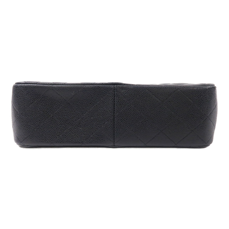 CHANEL 牛皮皮革Large Classic鏈帶肩背袋-3