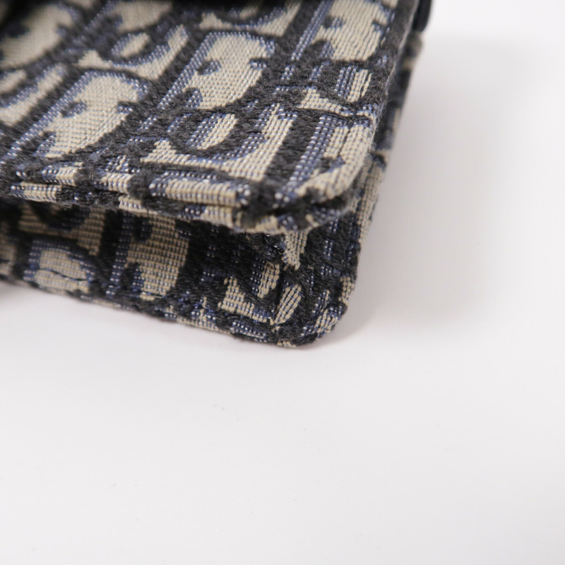 Dior 帆布Oblique Saddle Belt Bag腰包-12