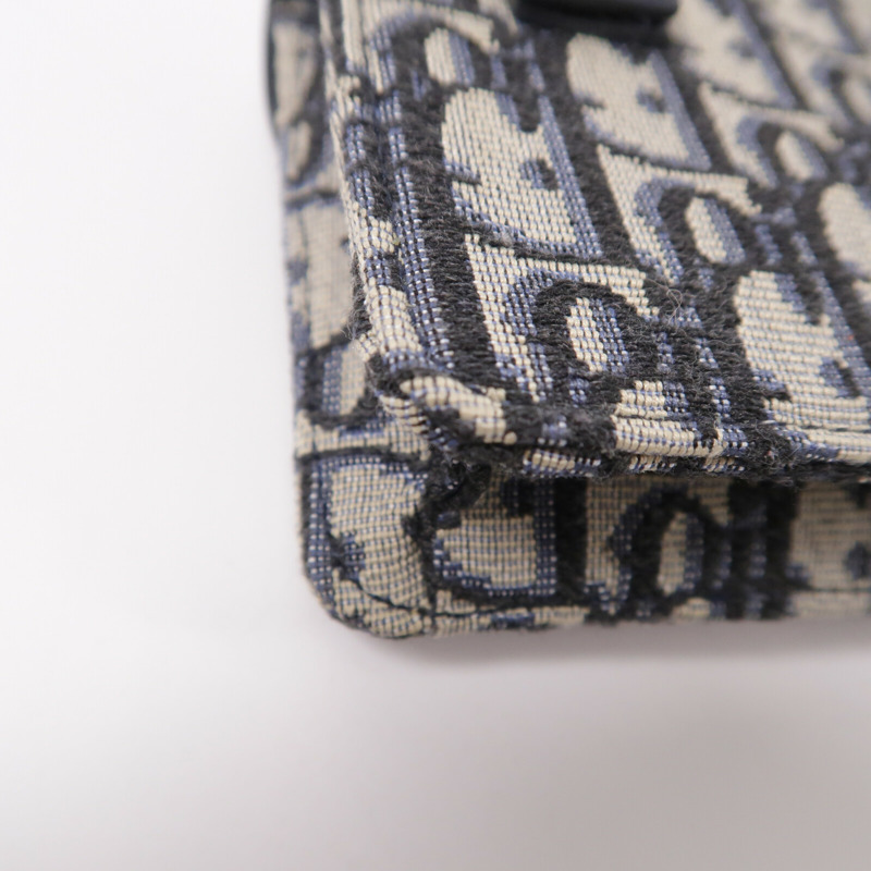 Dior 帆布Oblique Saddle Belt Bag腰包-13