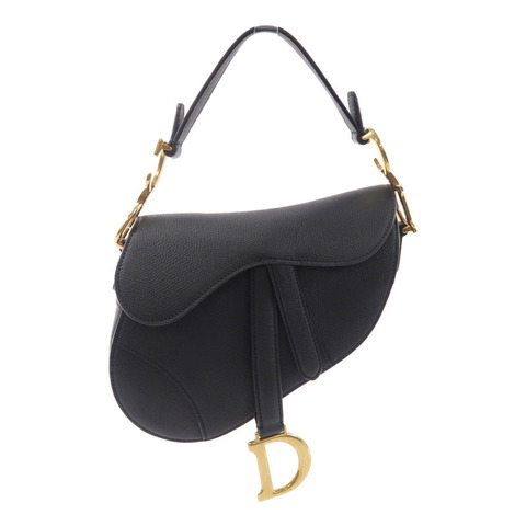 Dior 牛皮皮革Saddle Mini手挽肩背兩用袋
