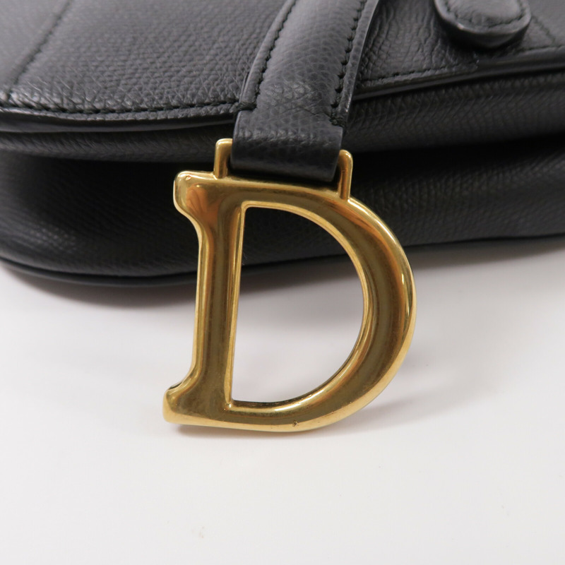 Dior 牛皮皮革Saddle Mini手挽肩背兩用袋-9