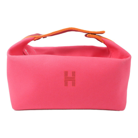 HERMES 帆布Bride A Brac GM手挽袋Hibiscus