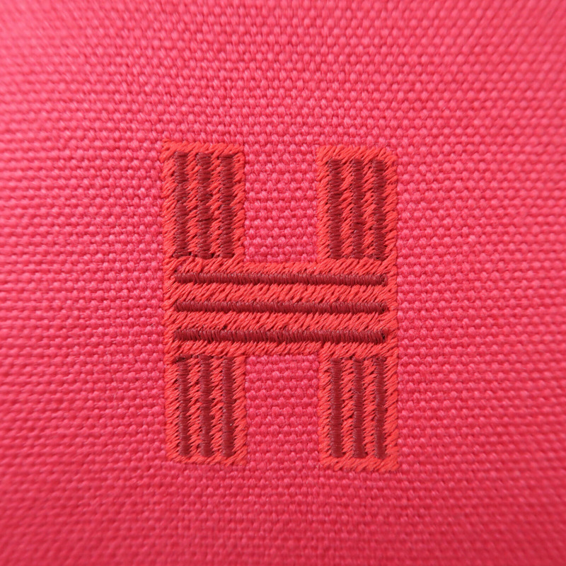 HERMES 帆布Bride A Brac GM手挽袋Hibiscus-5