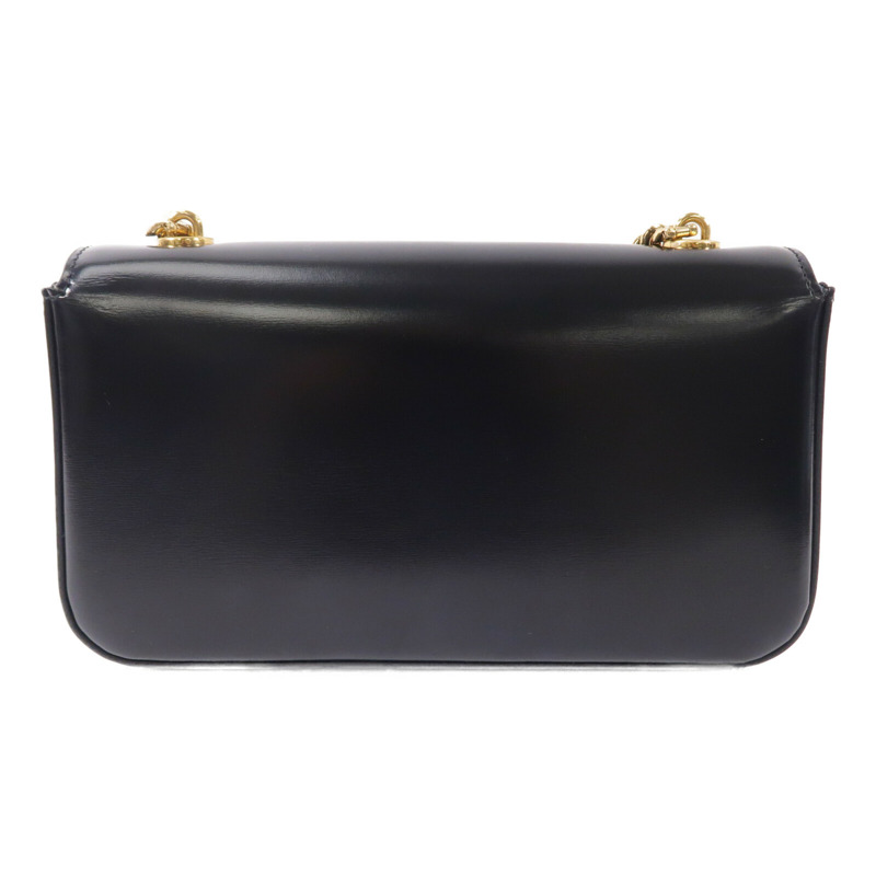 CELINE 牛皮皮革Claude鏈帶肩背袋-1