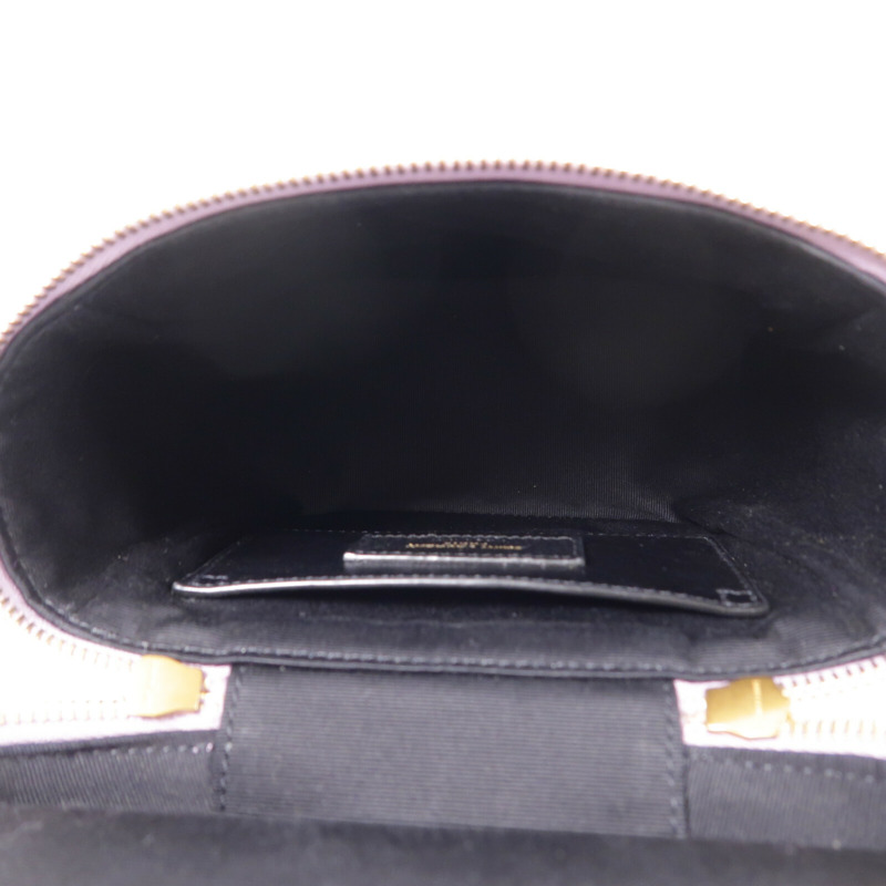SAINT LAURENT 牛仔布Paris 80'S Vanity Bag鏈帶肩背袋-4