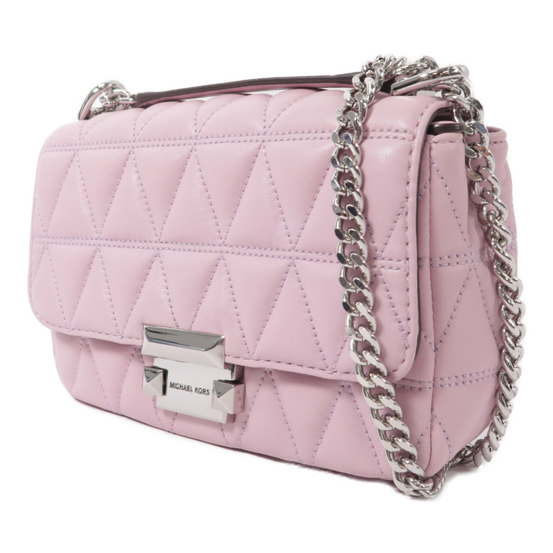 Michael Kors 牛皮皮革Shoulder Bag鏈帶肩背袋-2