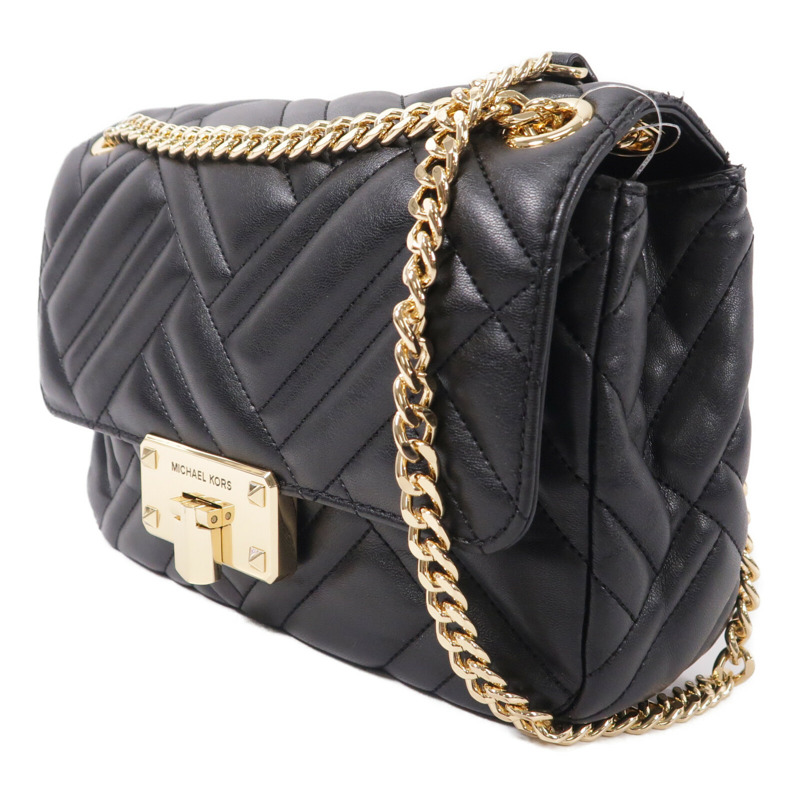 Michael Kors 牛皮皮革Shoulder Bag鏈帶肩背袋-2