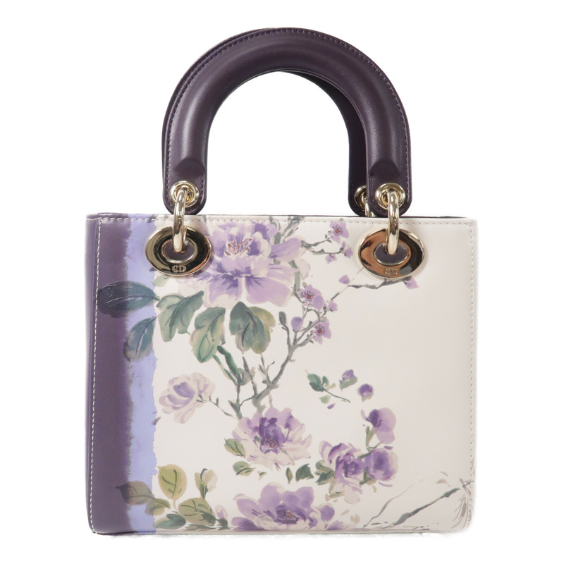 Dior 羊皮皮革Lady Dior My ABCDior Small手挽肩背兩用袋-1
