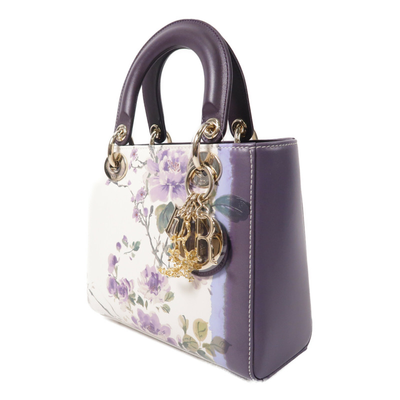 Dior 羊皮皮革Lady Dior My ABCDior Small手挽肩背兩用袋-2