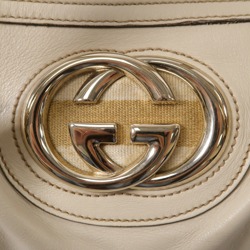 GUCCI 牛皮皮革Boston Bag手挽袋-5