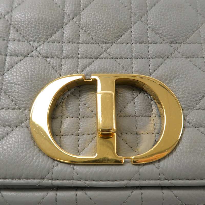 Dior 牛皮皮革Caro Small鏈帶肩背袋-5