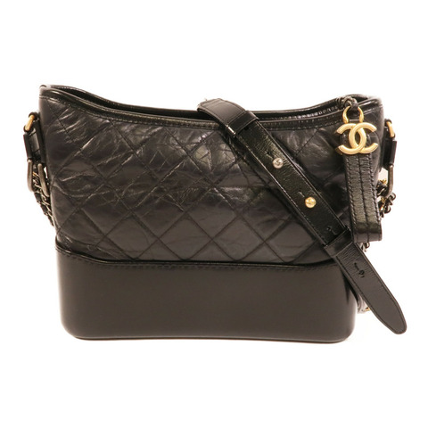 CHANEL 牛皮皮革Gabrielle Small鏈帶肩背袋